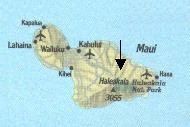 Landkarte Maui